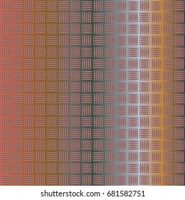 Seamless pattern with color greed from long rectangle.