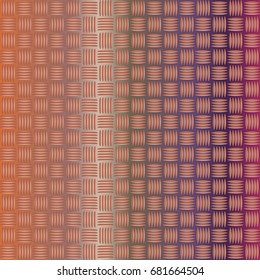 Seamless pattern with color greed from long rectangle.