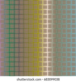 Seamless pattern with color greed from long rectangle.