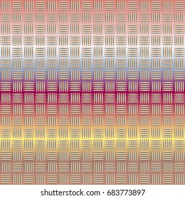 Seamless pattern with color greed from long rectangle.