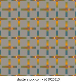 Seamless pattern with color greed from long rectangle.