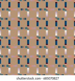 Seamless pattern with color greed from long rectangle.