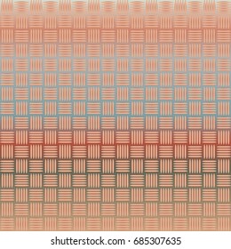 Seamless pattern with color greed from long rectangle.