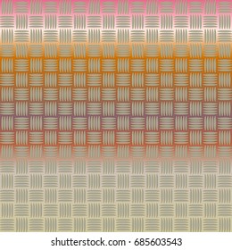 Seamless pattern with color greed from long rectangle.