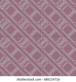 Seamless pattern with color greed from long rectangle.