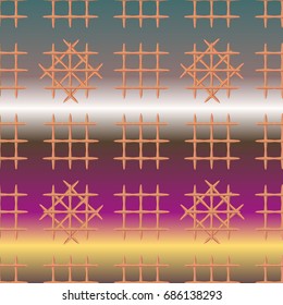 Seamless pattern with color greed from long rectangle.