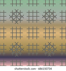 Seamless pattern with color greed from long rectangle.