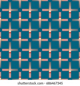 Seamless pattern with color greed from long rectangle.