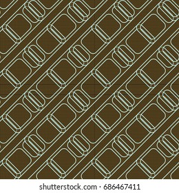 Seamless pattern with color greed from long rectangle.