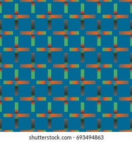 Seamless pattern with color greed from long rectangle.