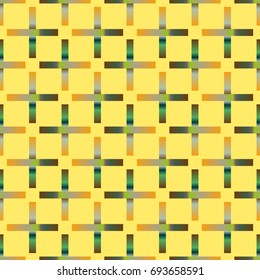 Seamless pattern with color greed from long rectangle.