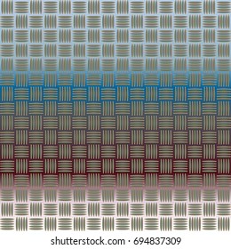 Seamless pattern with color greed from long rectangle.