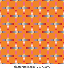 Seamless pattern with color greed from long rectangle.