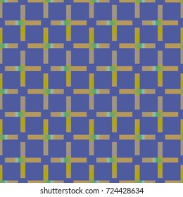 Seamless pattern with color greed from long rectangle.