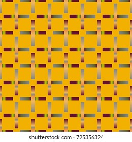 Seamless pattern with color greed from long rectangle.