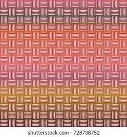 Seamless pattern with color greed from long rectangle.