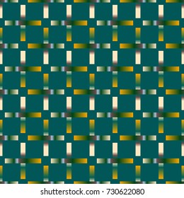 Seamless pattern with color greed from long rectangle.