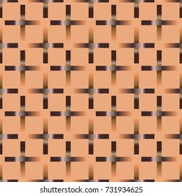 Seamless pattern with color greed from long rectangle.