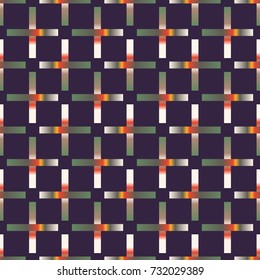 Seamless pattern with color greed from long rectangle.