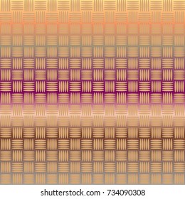 Seamless pattern with color greed from long rectangle.