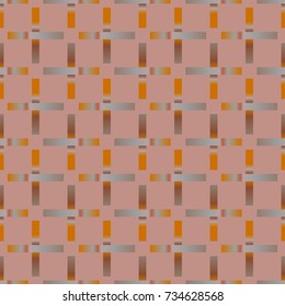 Seamless pattern with color greed from long rectangle.