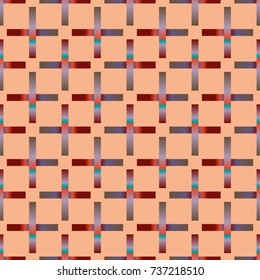 Seamless pattern with color greed from long rectangle.