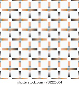 Seamless pattern with color greed from long rectangle.