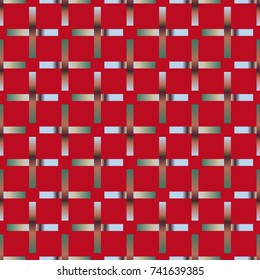Seamless pattern with color greed from long rectangle.