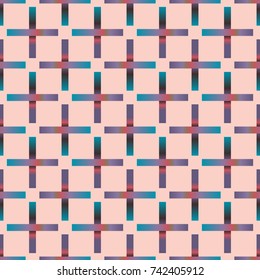 Seamless pattern with color greed from long rectangle.