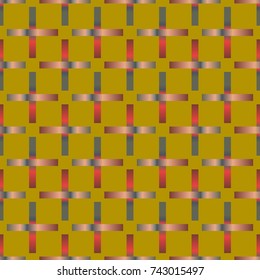 Seamless pattern with color greed from long rectangle.
