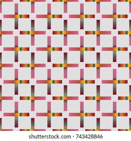 Seamless pattern with color greed from long rectangle.