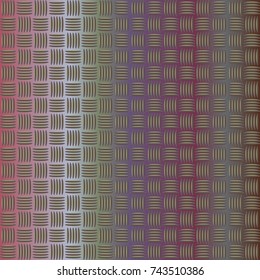 Seamless pattern with color greed from long rectangle.