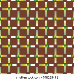 Seamless pattern with color greed from long rectangle.