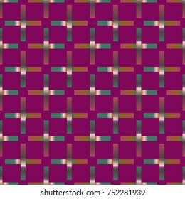 Seamless pattern with color greed from long rectangle.