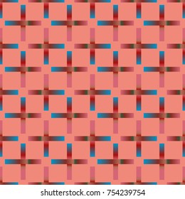 Seamless pattern with color greed from long rectangle.