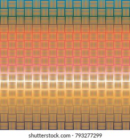 Seamless pattern with color greed from long rectangle.