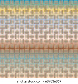 Seamless pattern with color green from long rectangle.