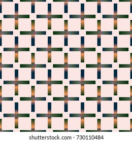 Seamless pattern with color green from long rectangle.