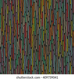 Seamless pattern with color lines