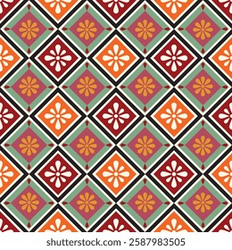 Seamless pattern color
Red blue green orange
Floor carpet cover 
