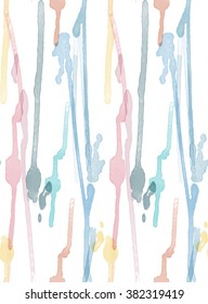 seamless pattern with color strokes