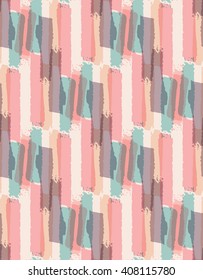 seamless pattern with color strokes