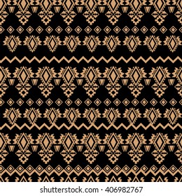 Seamless pattern color. Textile design. Tribal art boho seamless pattern. Ethnic geometric print.