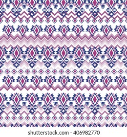 Seamless pattern color. Textile design. Tribal art boho seamless pattern. Ethnic geometric print.
