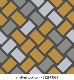 Seamless pattern in color Seamless woven wicker texture background Cane pattern Checkered motif Seamless background texture of crosshatched bold lines Trellis pattern Simple fabric print 