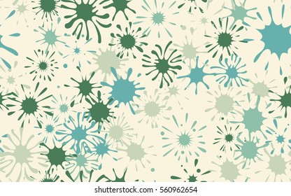 Seamless pattern of colored blots. Fashion camouflage.