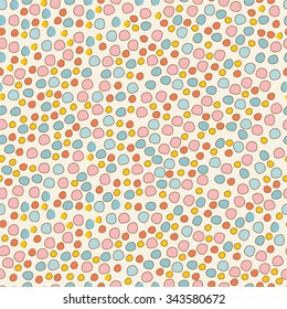 seamless pattern with colored dots. Background with abstract pattern.