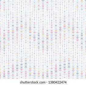 Seamless pattern. Colored geometric elements on a white background. Useful as design element for texture and artistic compositions.