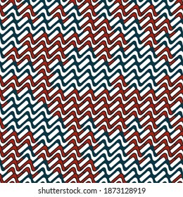 seamless pattern with colored geometric forms