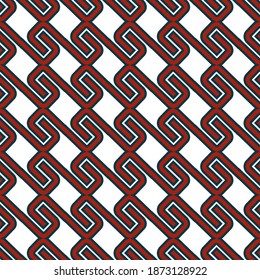 seamless pattern with colored geometric forms